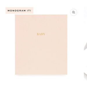 Sugar Paper Baby Book in Pink